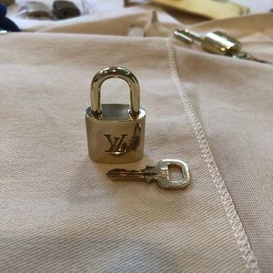 Louis Vuitton lock and key set 319